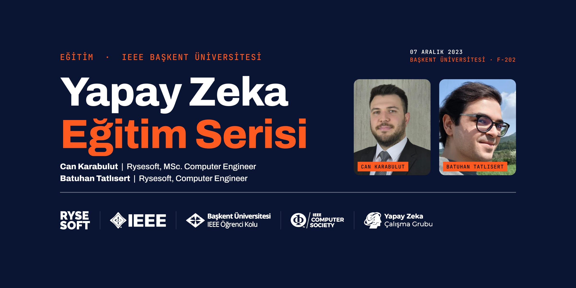 Game AI Training at Başkent University